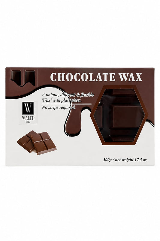 WALEE PROFESSIONAL HOT FILM WAX CHOCOLATE BLOCKS 500G
