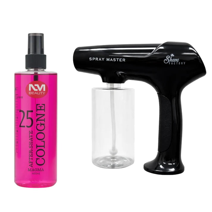 NMB Aftershave Cologne 400ml with Spray Gun – Refreshing Professional Barber Cologne