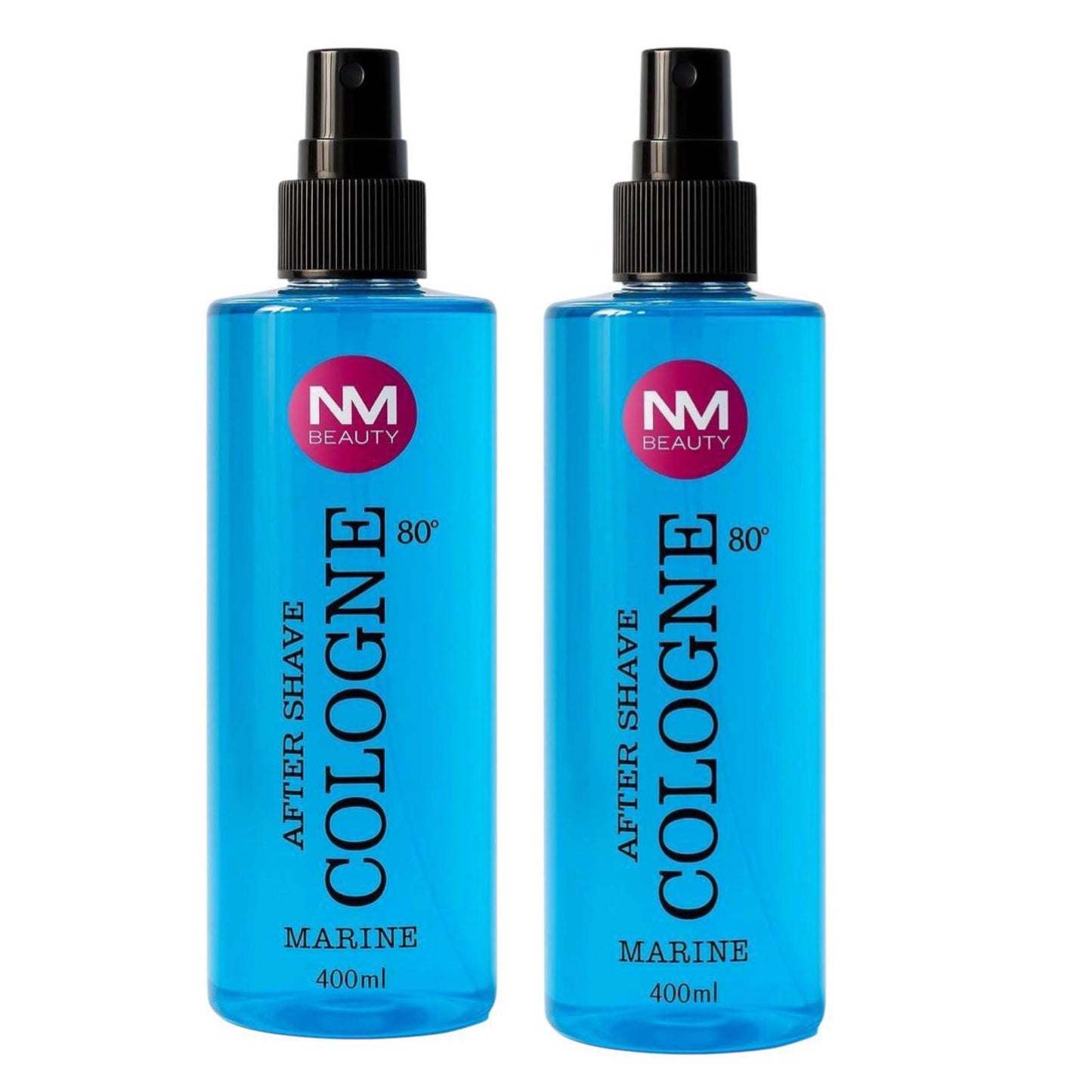 After Shave Cologne, Lemon, Violet, Leather, Ruby, Magma, Tobacco Marine, 400ml 2pc