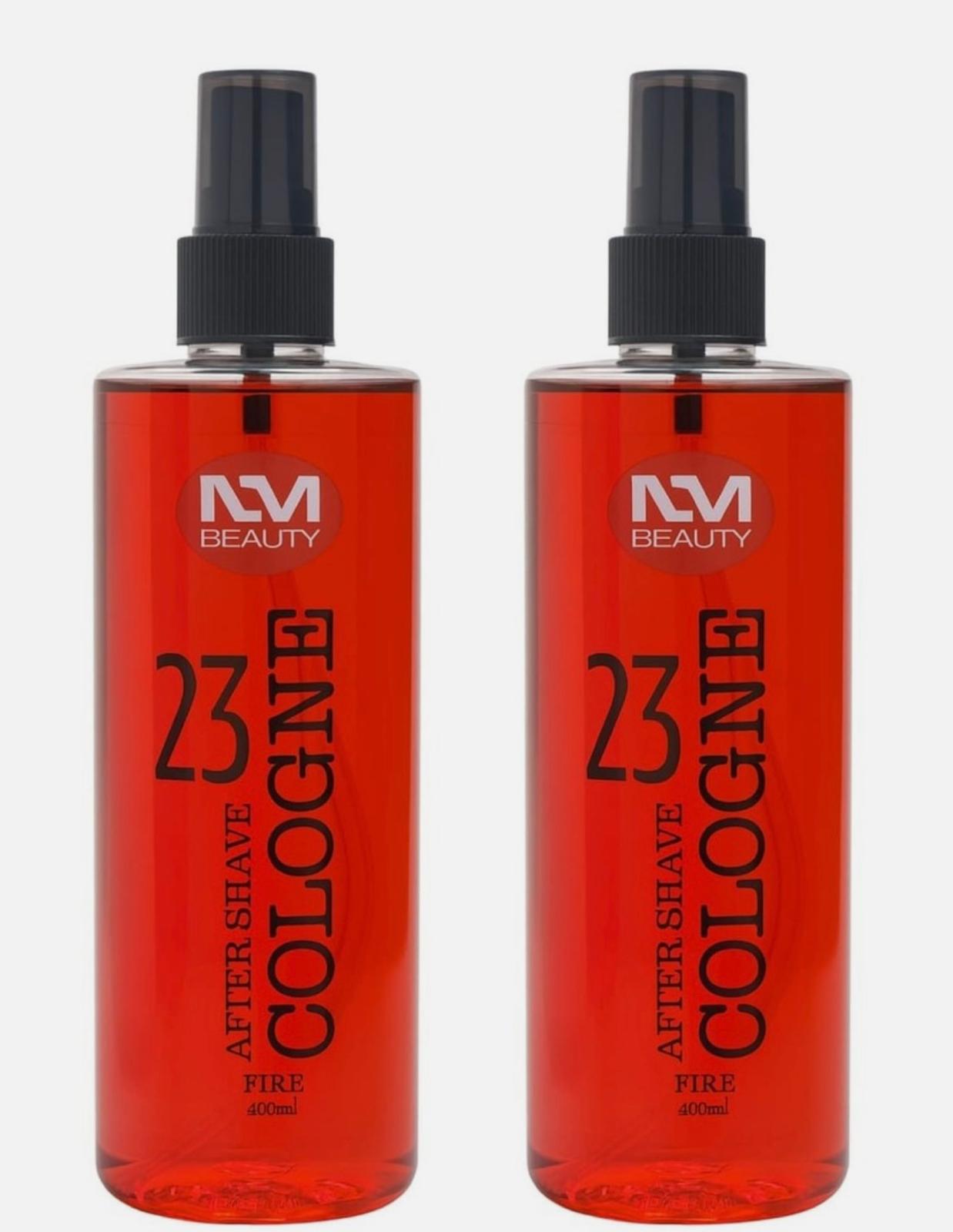 After Shave Cologne, Lemon, Violet, Leather, Ruby, Magma, Tobacco Marine, 400ml 2pc