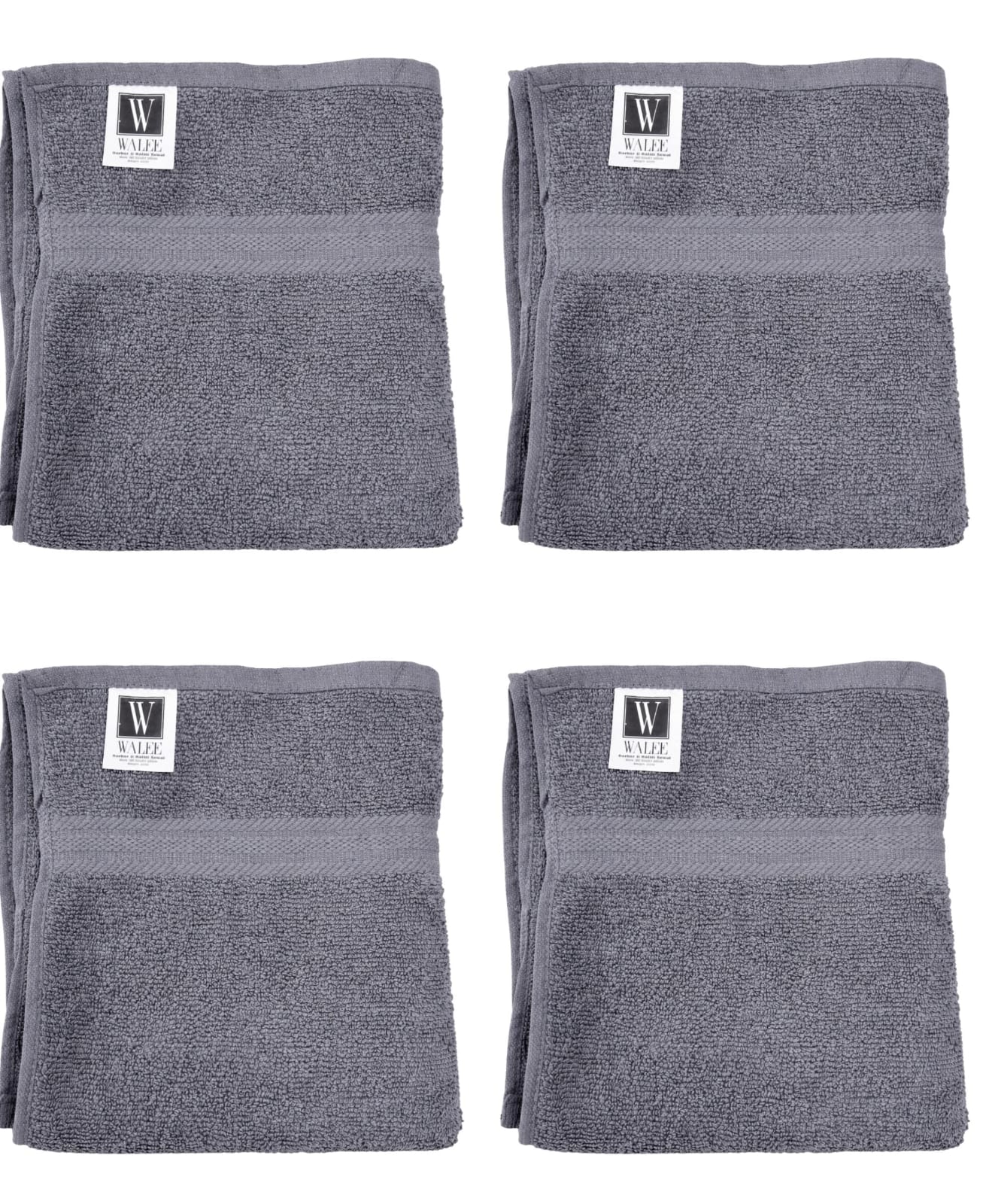 Walee Towels- Salon Towel - (50.80 x 81.28cm) Highly Absorbent Cotton(2,4&6pcs)