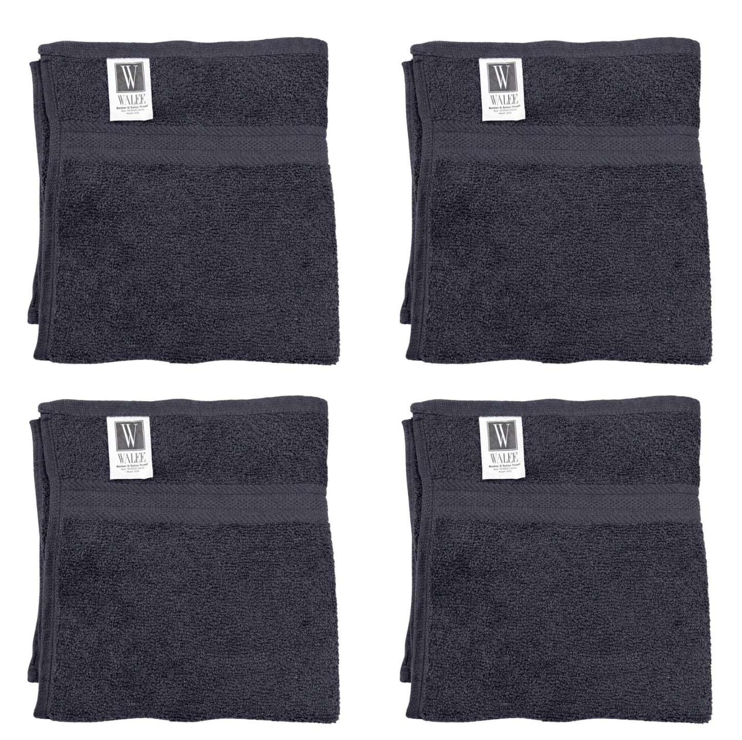 Walee Towels- Salon Towel - (50.80 x 81.28cm) Highly Absorbent Cotton(2,4&6pcs)