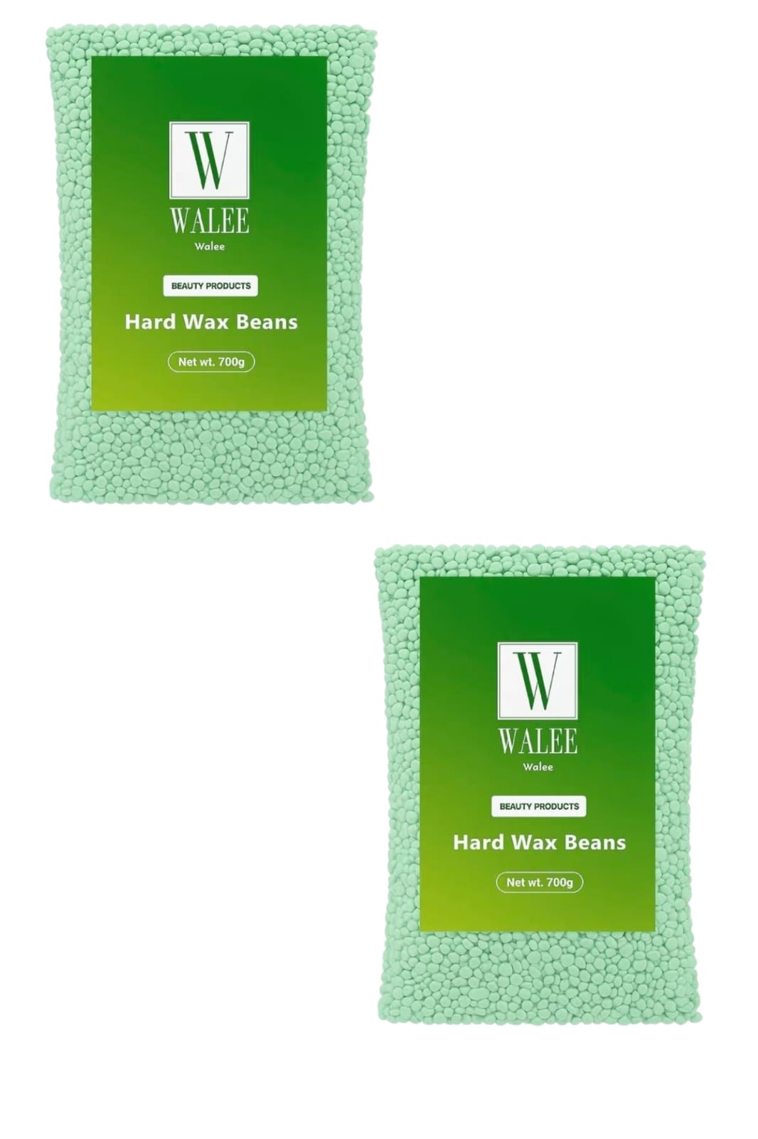 Walee Hard Wax Beans- Black, Tea Tree, Pink & Creme 700G