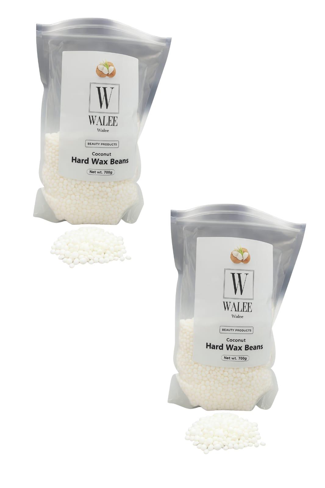 Walee Hard Wax Beans- Black, Tea Tree, Pink & Creme 700G