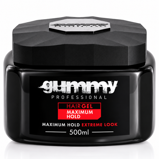 Gummy Professional Hair Gel Maximum Hold – Extreme Look Styling Gel 500ml