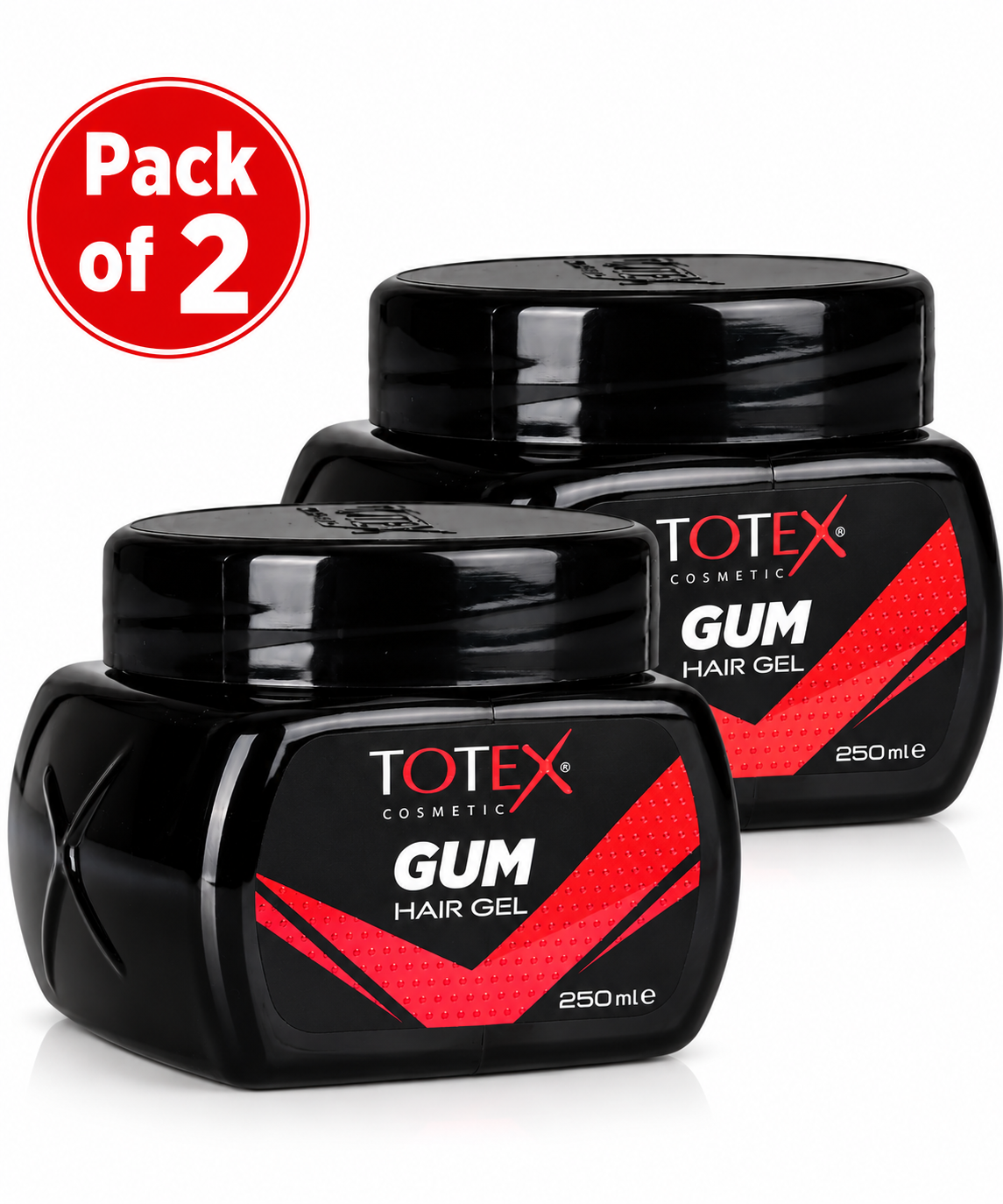 Totex Cosmetic Gum Hair Gel 250ml – Professional Styling Gel