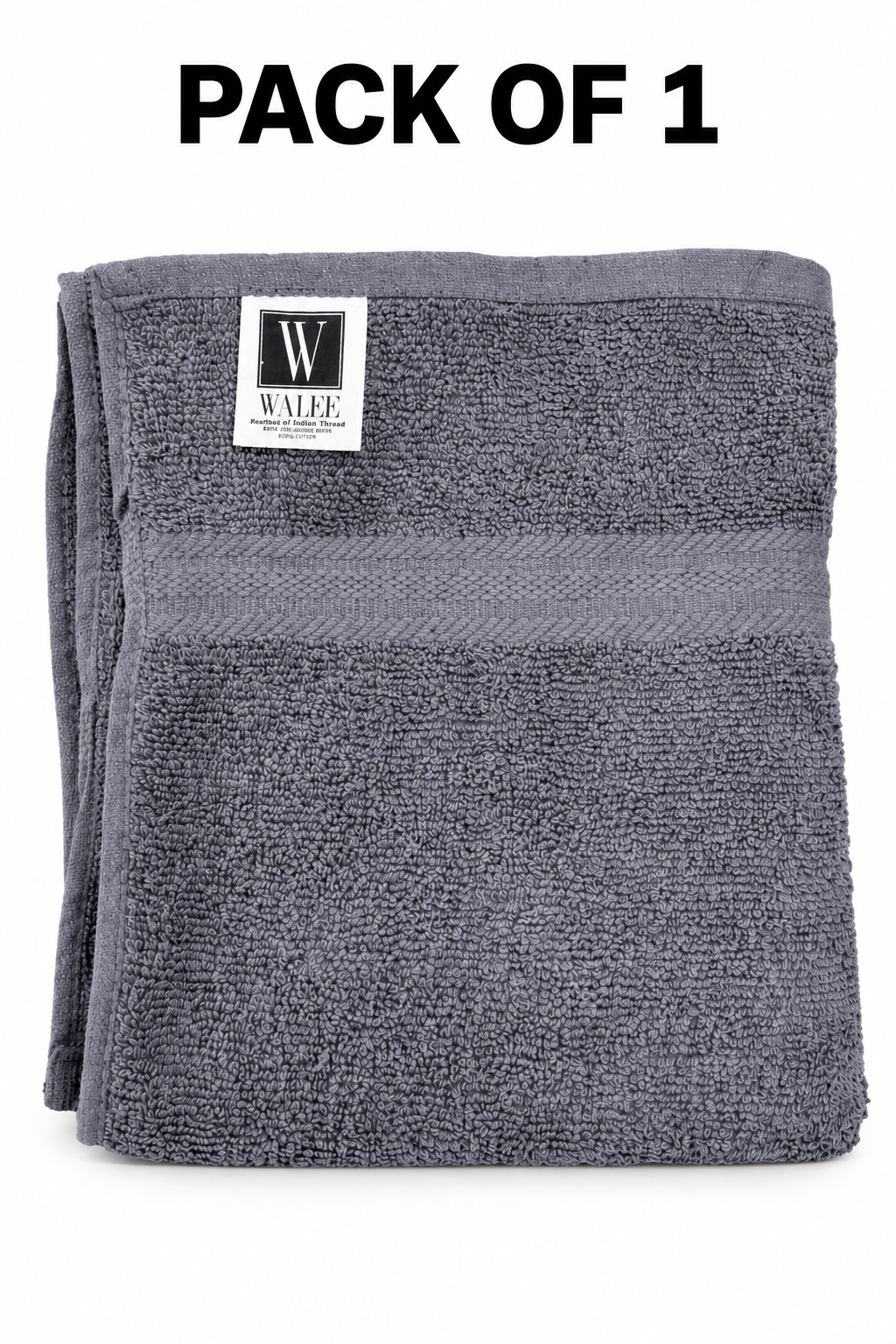 Walee Professional Salon &amp; Barber Towels – Soft, Absorbent and Reusable (Grey)
