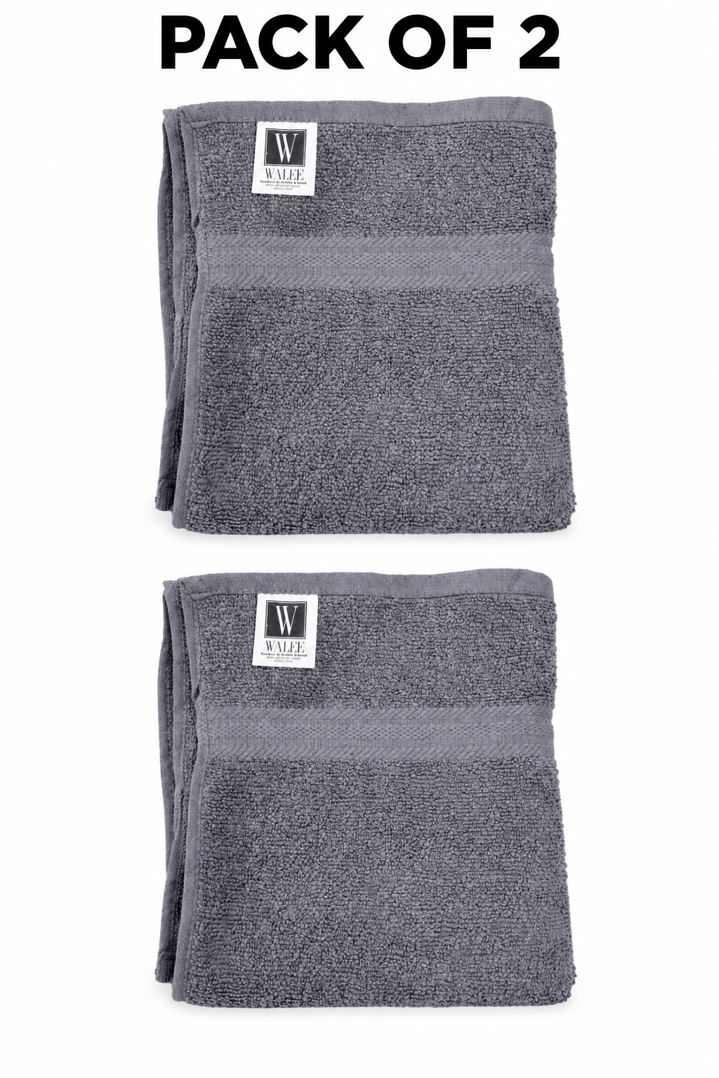 Walee Professional Salon &amp; Barber Towels – Soft, Absorbent and Reusable (Grey)