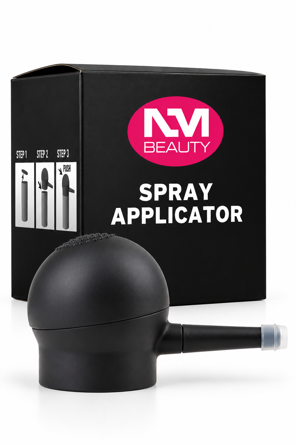 NM Beauty Hair Fibre Spray Applicator – Professional Hair Building Fibre Pump