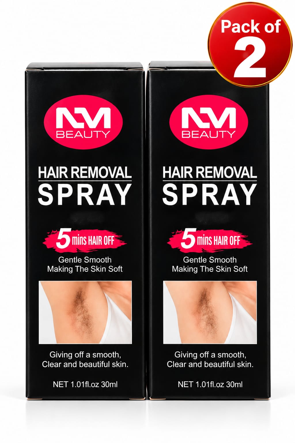 NM Beauty Hair Removal Spray, 30 ml | Quick Body Hair Removal