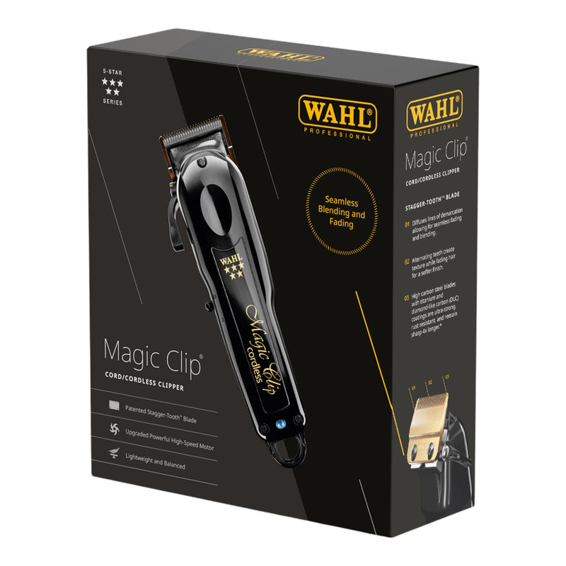 Wahl • 5 Star Magic Clip Clipper Cordless Black