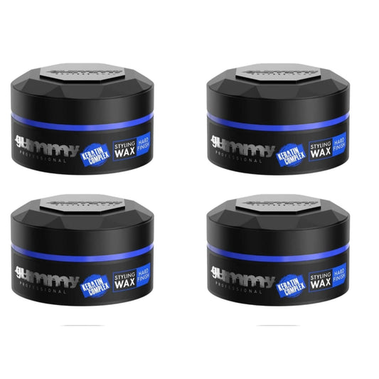 GUMMY Professional Hair Styling Wax Hard Finish 150ML (4 PCS OFFER)