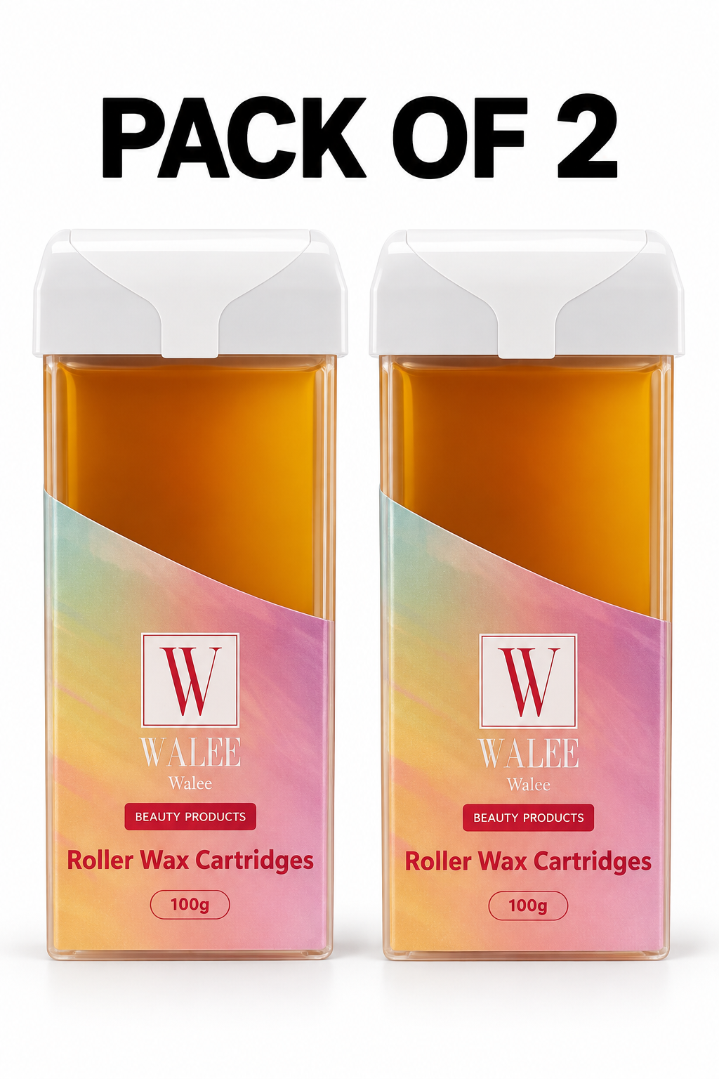 Walee Professional Roller Wax Cartridge – Smooth Hair Removal for Salon and Home Use (Aloe Vera)