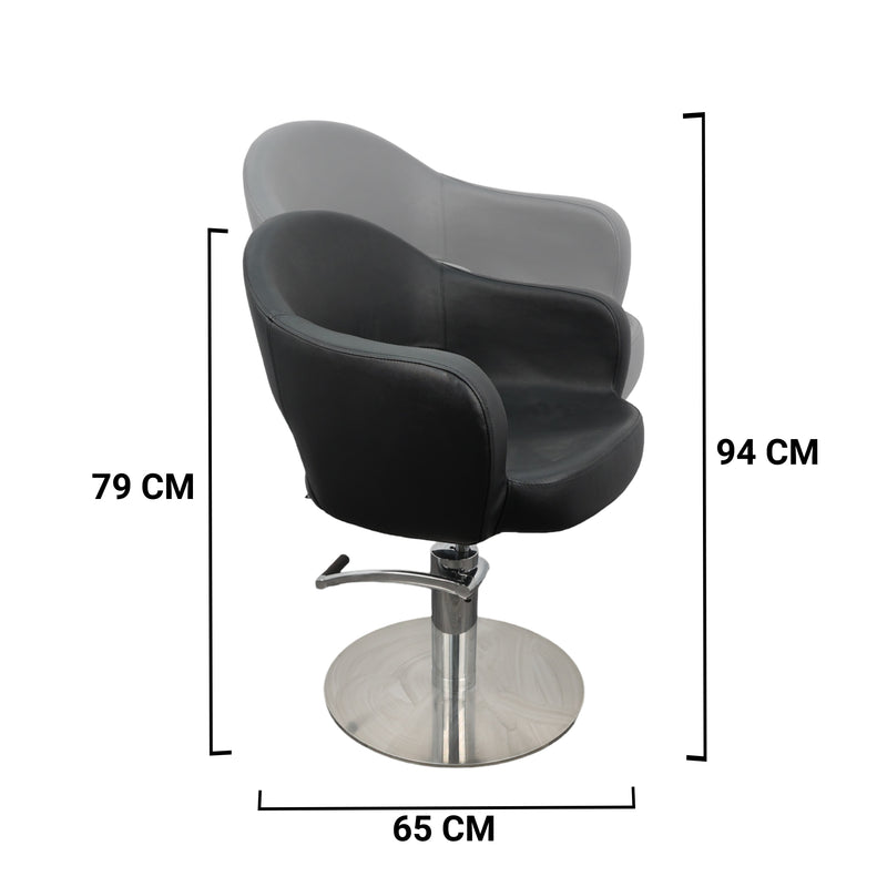 Salon Styling Chair • Contoured Comfort Ergonomic Salon Styling Station