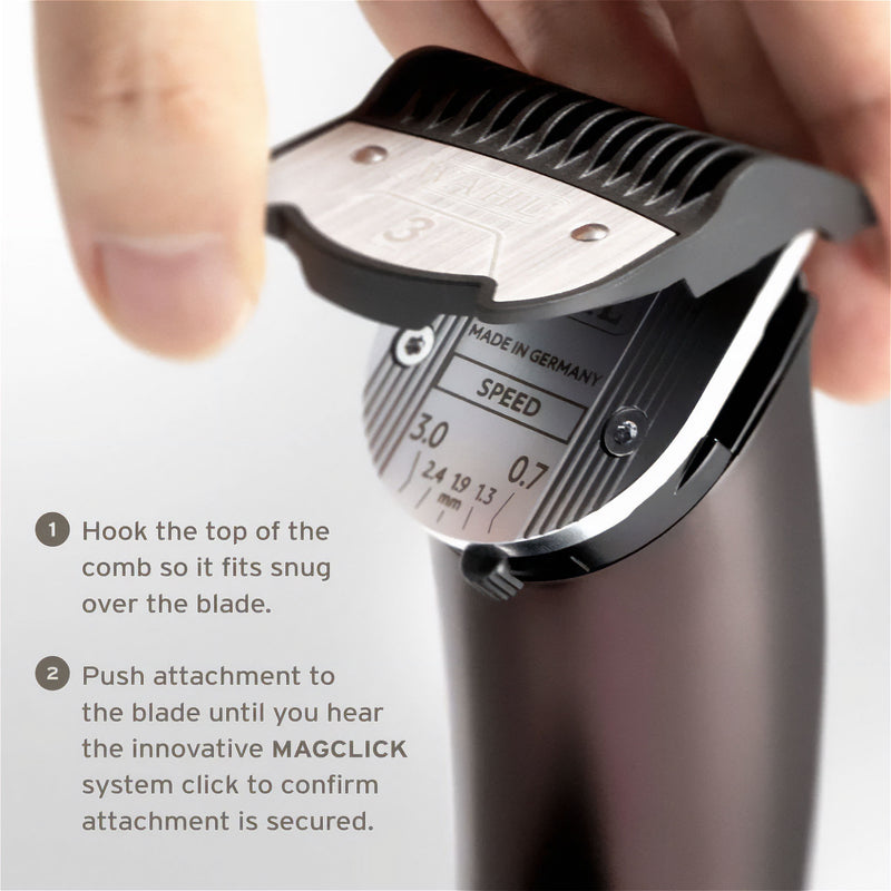 Wahl • Premium Magnetic Attachment Combs Guards Set 53172