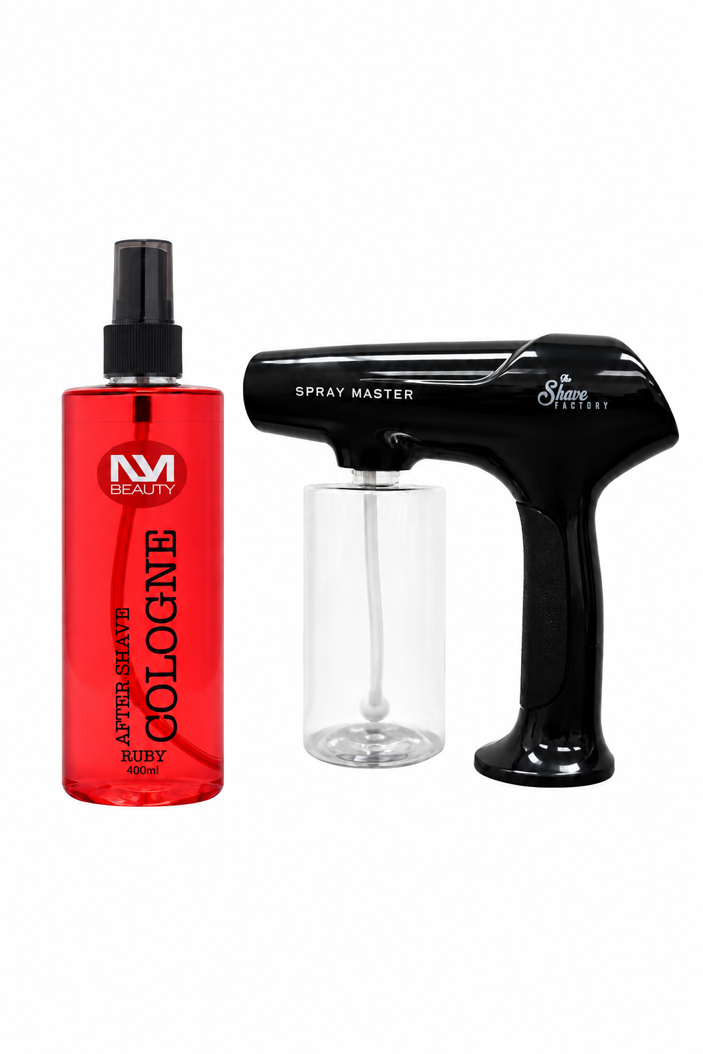 NMB Aftershave Cologne 400ml with Spray Gun – Refreshing Professional Barber Cologne