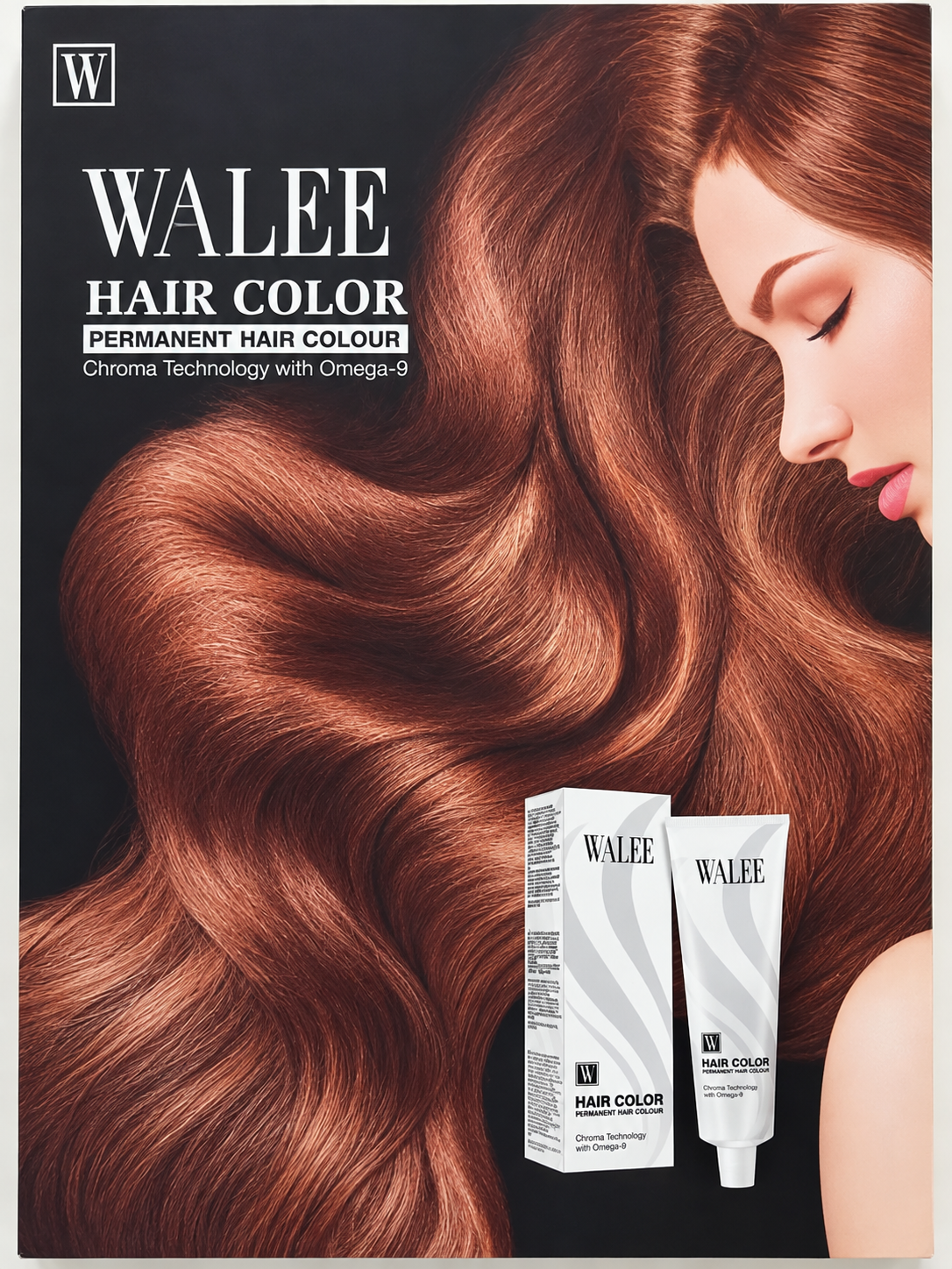 Walee Professional Hair Colour Shade Chart