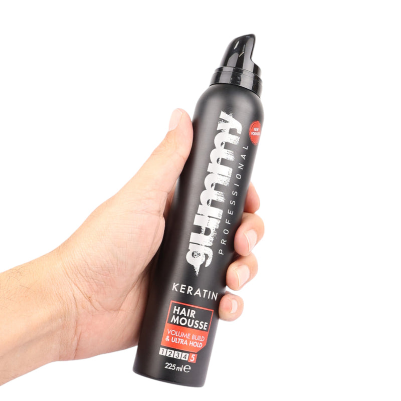 Gummy • Hair Mousse Keratin Ultra Hold 225ml