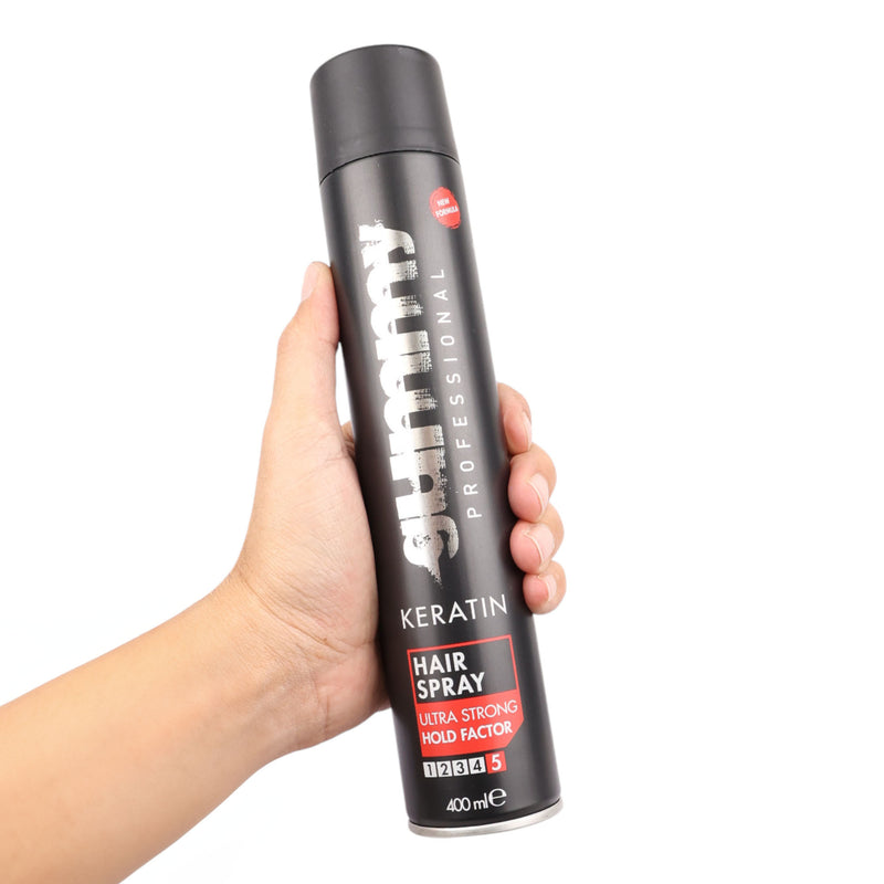 Gummy • Keratin Hair Spray Ultra Strong Hold Factor 400ml