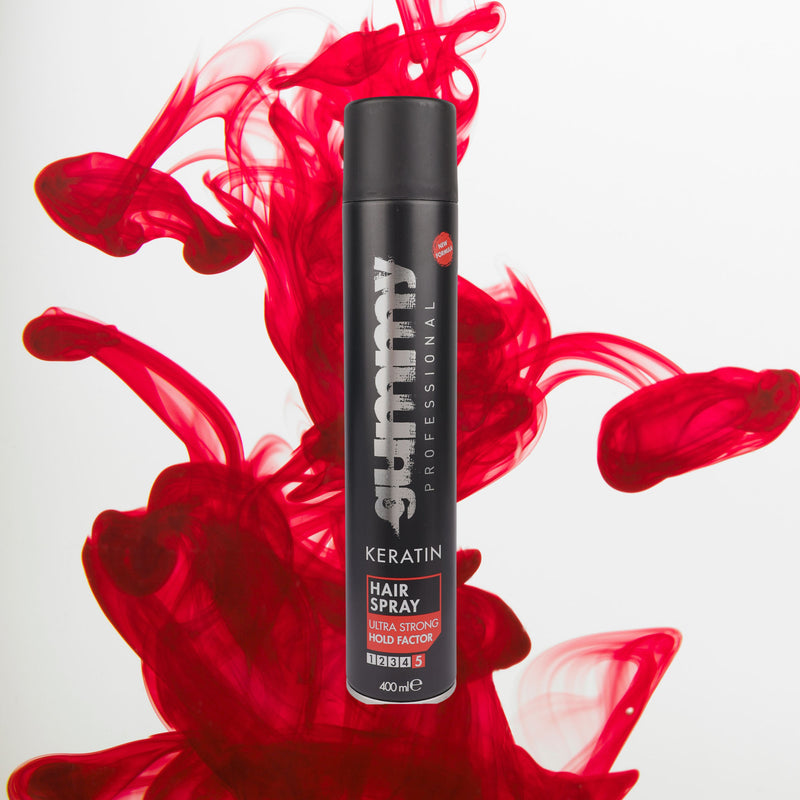 Gummy • Keratin Hair Spray Ultra Strong Hold Factor 400ml