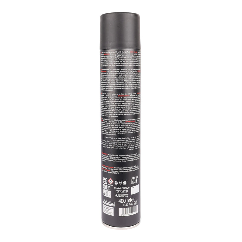 Gummy • Keratin Hair Spray Ultra Strong Hold Factor 400ml