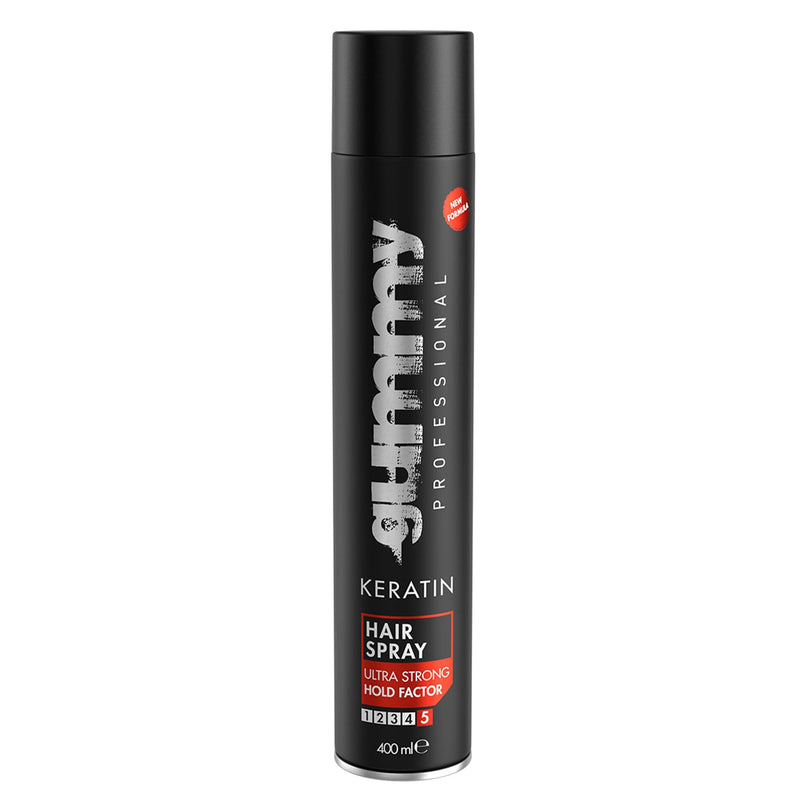 Gummy • Keratin Hair Spray Ultra Strong Hold Factor 400ml