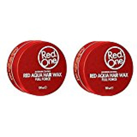 Red One Maximum Control Red Aqua Hair Wax Full Force 150ml (2 PCs Offer)