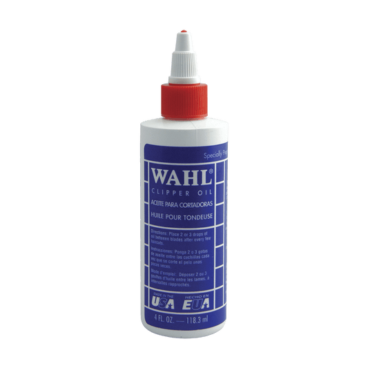 Wahl Clipper Oil, Blade Oil for Hair Clippers, Beard Trimmers and Shavers, Lubricating Oils for Clippers, Maintenance for Blades, Suitable for Hair Clipper and Trimmer Blades, Reduces Friction