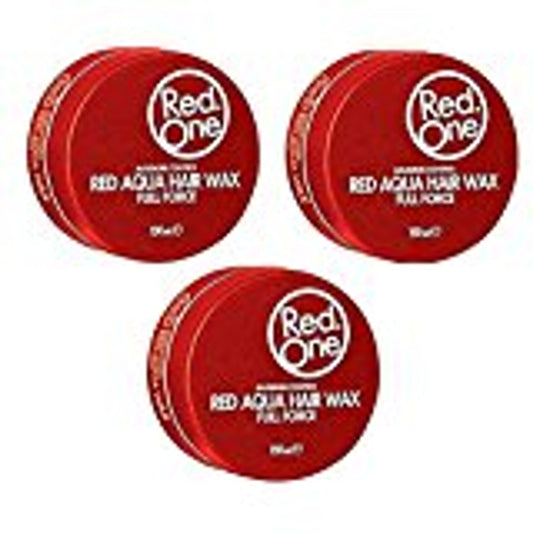 Red One Red Aqua Hair Wax 150ml (3 PCs Offer)