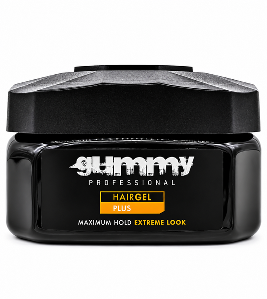 Gummy Professional Hair Gel Plus 220ml – Maximum Hold Extreme Look Styling Gel