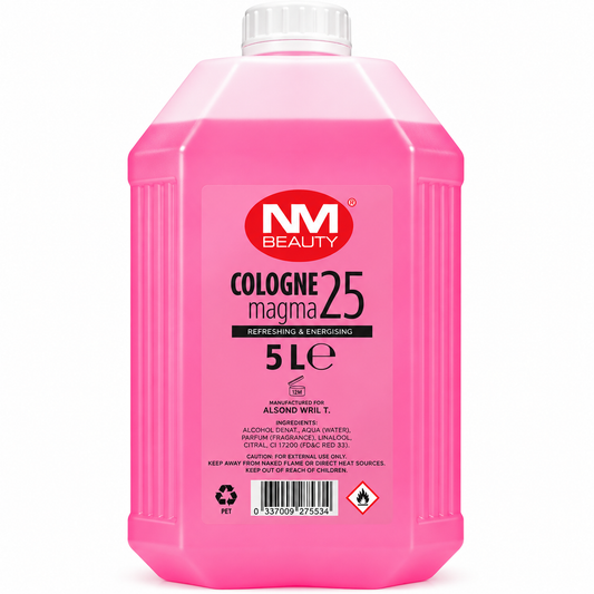 NM Beauty Magma Aftershave Cologne No. 25 – 5L (5000ml) Professional Barber Fragrance Refill