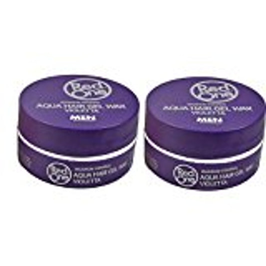 Red One Violetta Aqua Hair Gel Wax 150ml (2 PCs Offer)