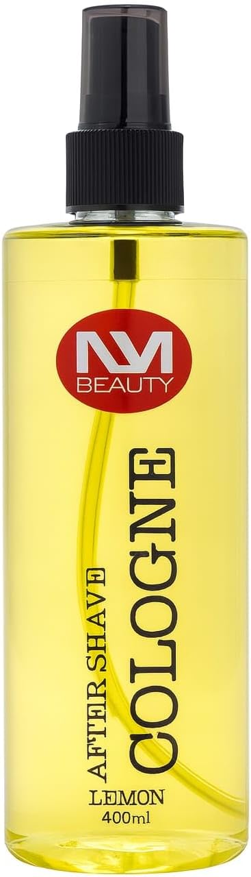 After Shave Cologne for Men- Fresh, Invigorating and Clear Fragrance – Long lasting Citrus and Woody Scent, Refreshes Skin (400ML)- Lemon, Violet, Leather, Ruby, Magma (400ml, Leather)