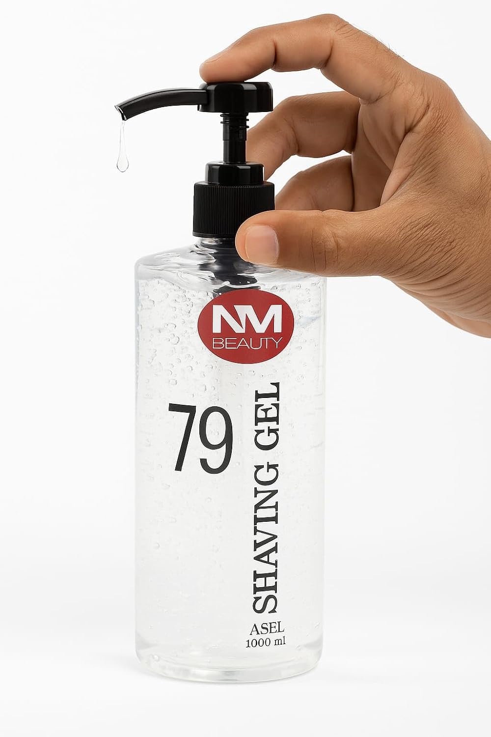 Shaving Gel 1000 ml, Moisturizing Ultra Sensitive Shaving Gel for Men, Protects, Clean Skin, Shaving Enthusiasts, Ash (White), Ice (Blue), Moss (Green) & Fire (Red)