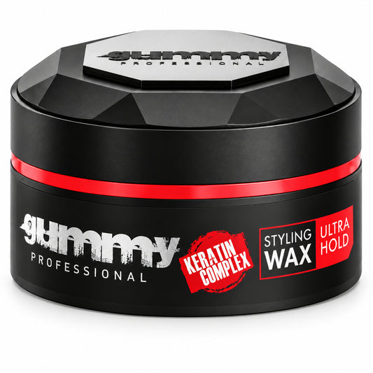 Gummy Professional Styling Wax Red – Extra Gloss & Strong Hold – 150ml