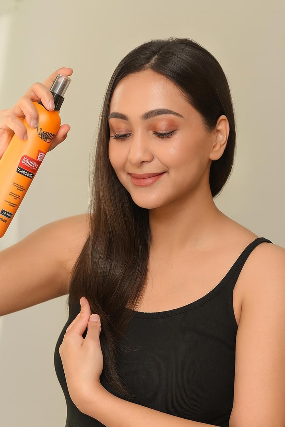 Walee Keraluxe Thermal Mist Heat Defence Spray With the Goodness of Argan Oil, Smooth & Shine, Keratin Care, Alcohol Free, 265ml