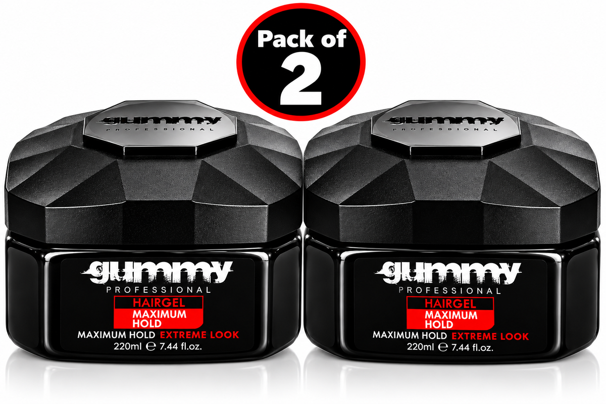 Gummy Professional Hair Gel Maximum Hold 220ml – Extreme Look Styling Gel