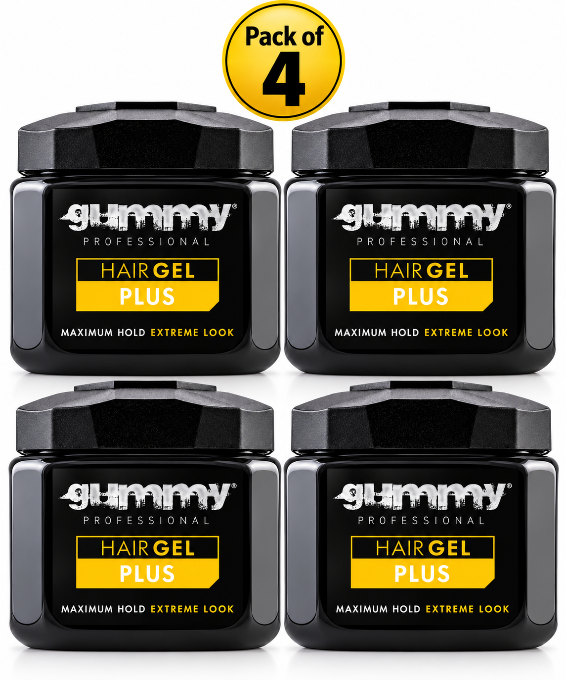 Gummy Professional Hair Gel Plus – Maximum Hold Extreme Look 700ml