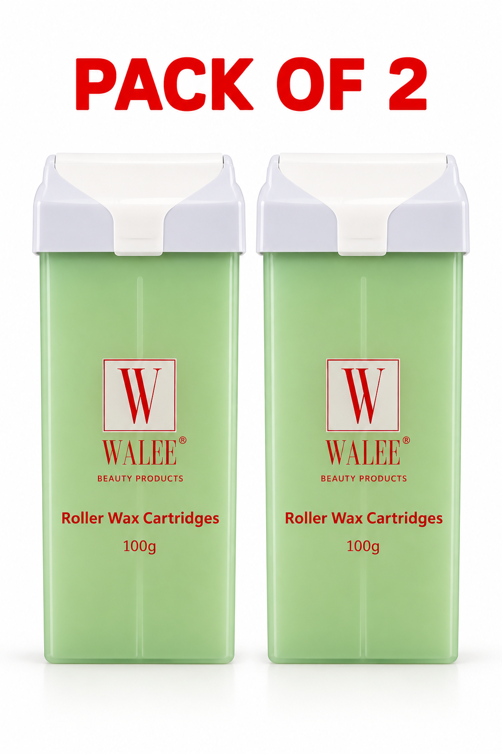 Walee Professional Roller Wax Cartridge – Smooth Hair Removal for Salon and Home Use (Tea Tree)