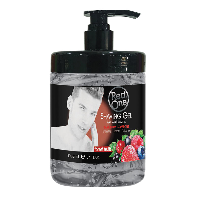 Redone Shaving Gel Face Fresh 1000 ml | Shaving Gel Transparent Men | No Foam | Ideal for Contours