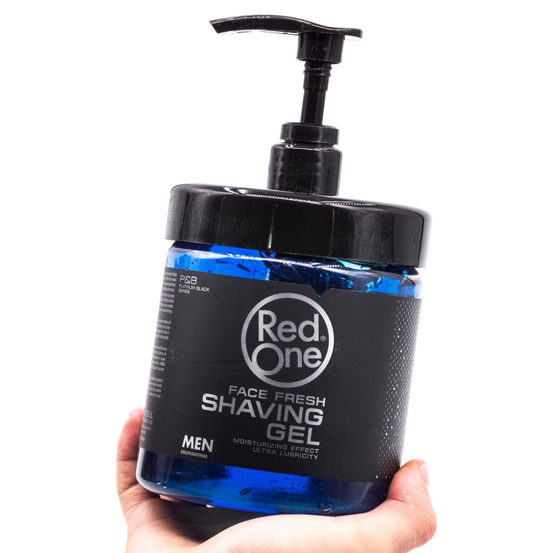 Redone Shaving Gel Face Fresh 1000 ml | Shaving Gel Transparent Men | No Foam | Ideal for Contours