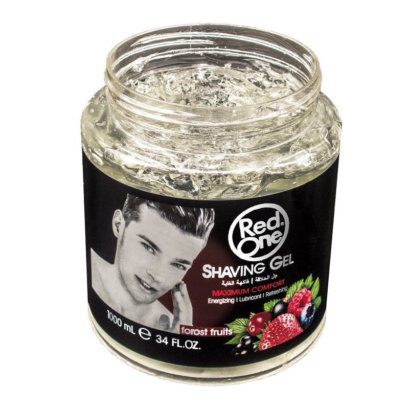 Redone Shaving Gel Face Fresh 1000 ml | Shaving Gel Transparent Men | No Foam | Ideal for Contours