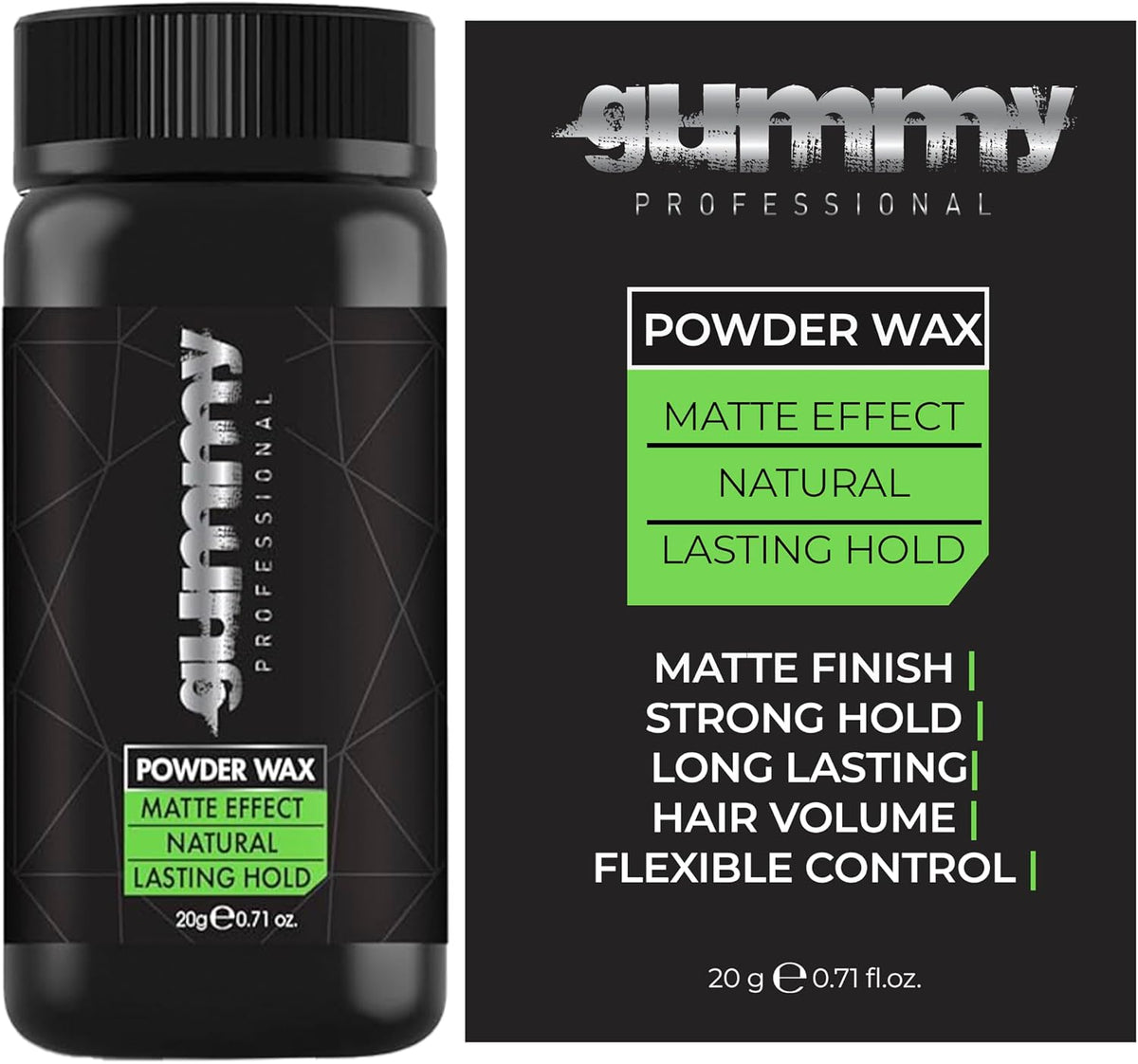 Gummy POWDER WAX MATTE EFFECT 20 GR