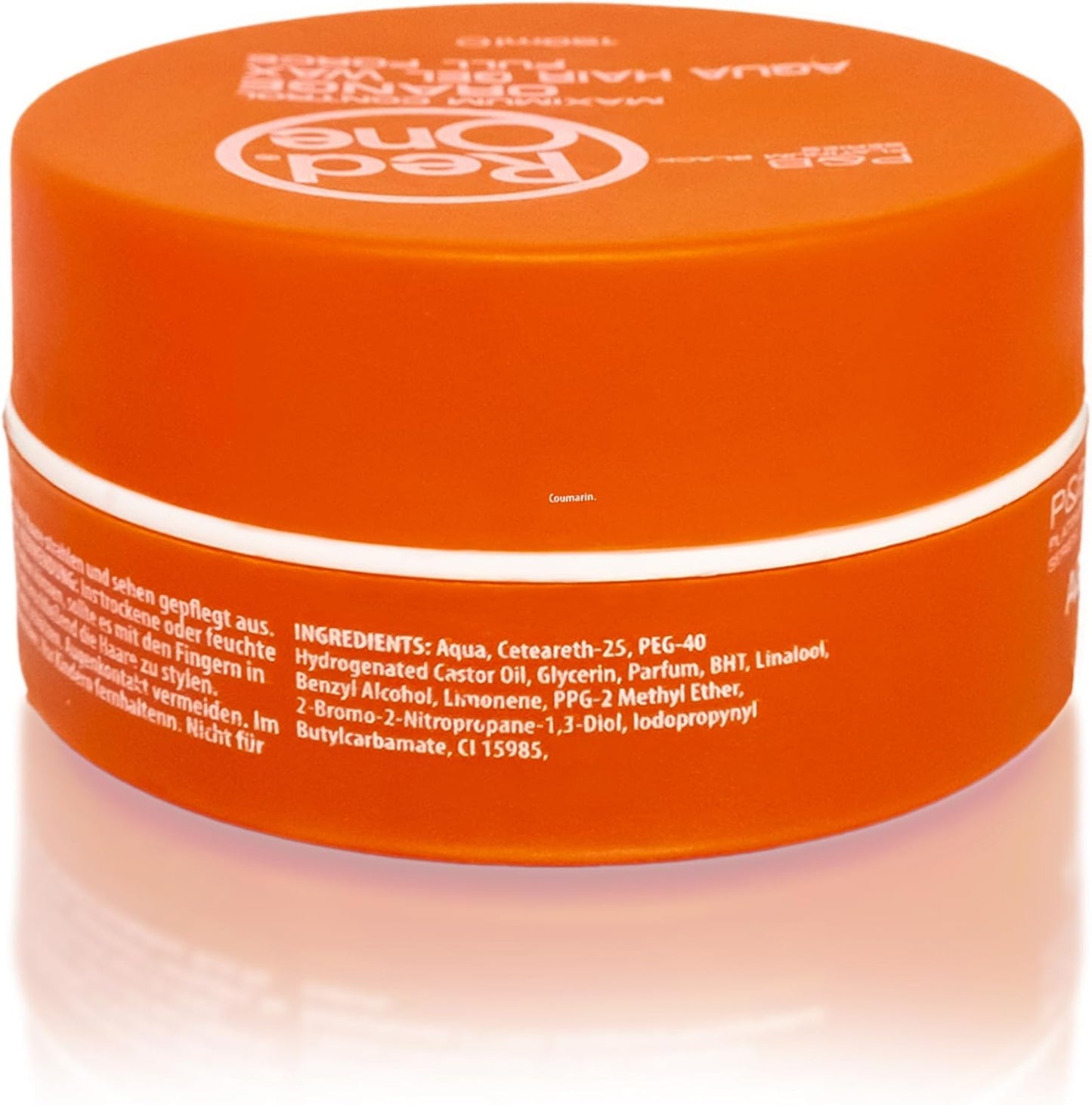 RedOne Hair Styling Orange 150 ml | Edge Control | Ultra Hold | Gel Wax | Men & Women Hair Wax | Melon Scent | Maximum Control
