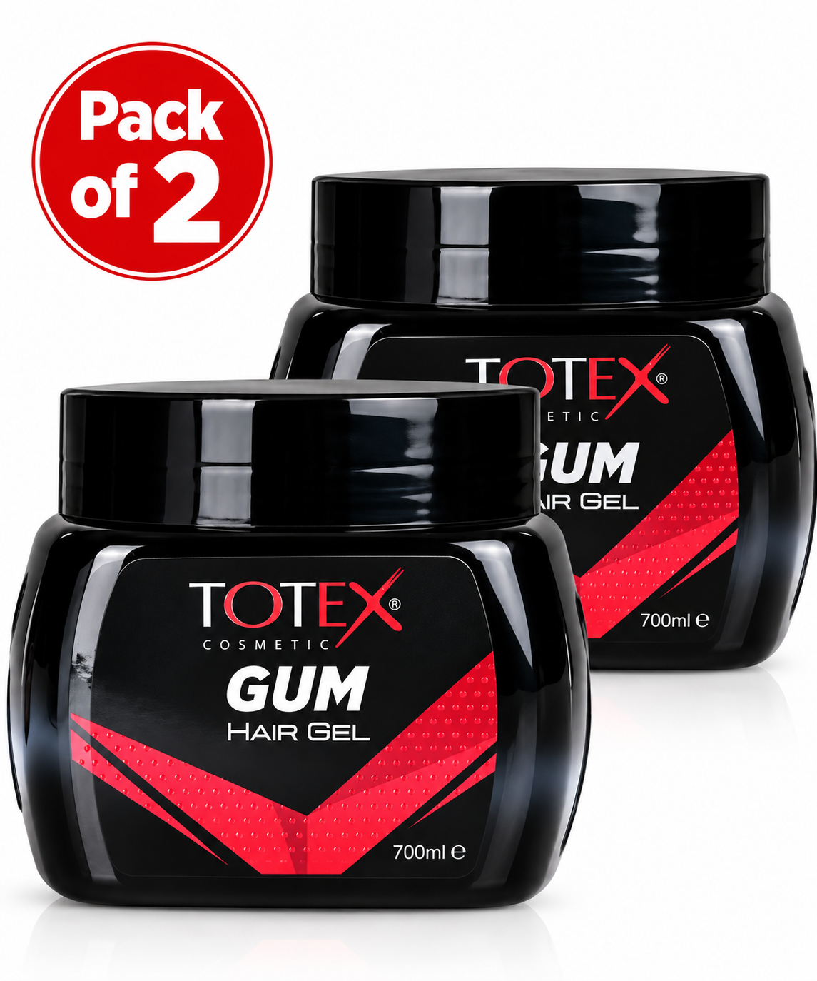 Totex Cosmetic Gum Hair Gel 700ml – Professional Styling Gel