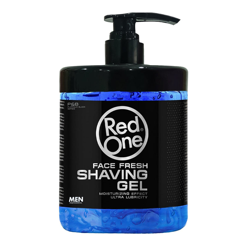 Redone Shaving Gel Face Fresh 1000 ml | Shaving Gel Transparent Men | No Foam | Ideal for Contours