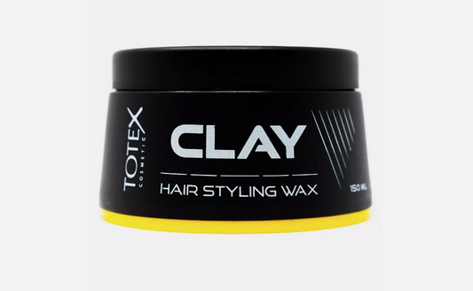 TOTEX HAIR STYLING WAX CLAY MATTE NATURAL LOOK NEW FORMULA & CASE 150 ML
