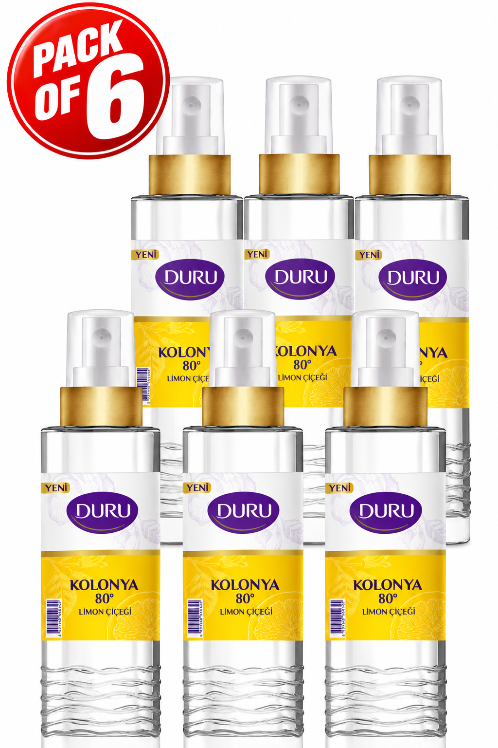 Duru Kolonya 80° Limon Çiçeği – Lemon Blossom Cologne 150ml