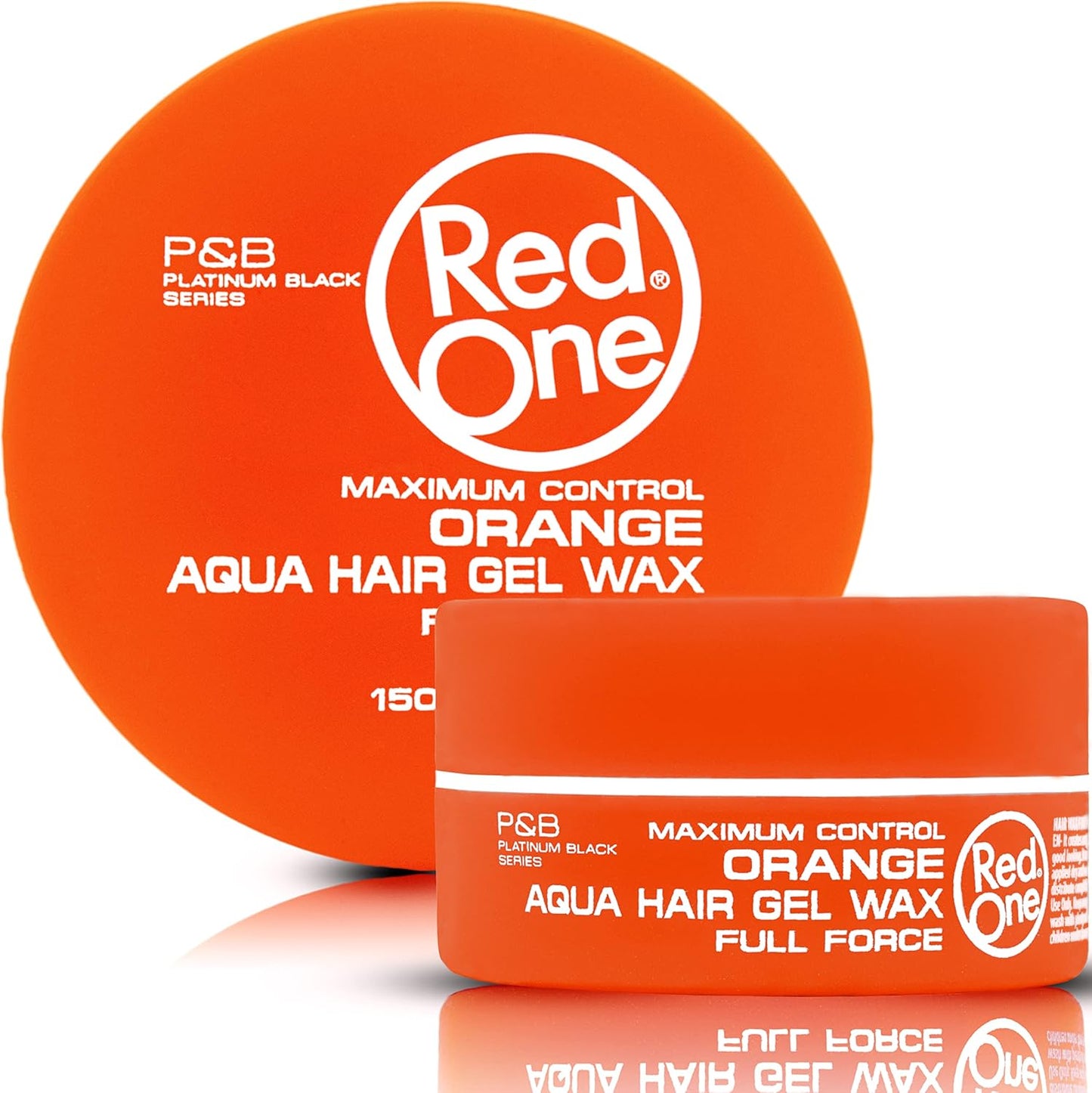 RedOne Hair Styling Orange 150 ml | Edge Control | Ultra Hold | Gel Wax | Men & Women Hair Wax | Melon Scent | Maximum Control