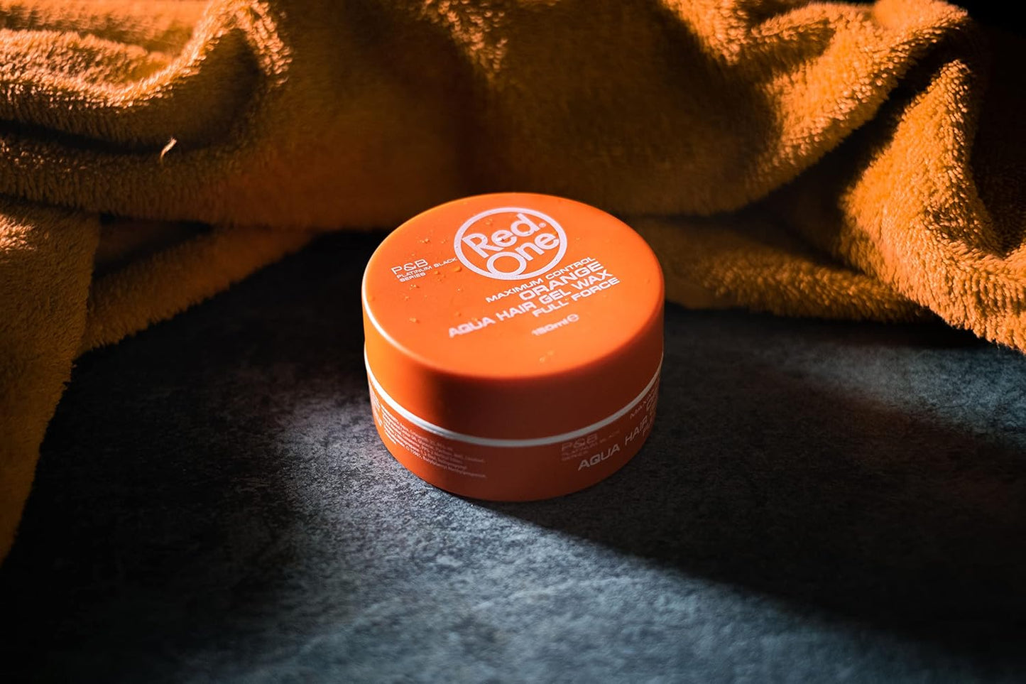 RedOne Hair Styling Orange 150 ml | Edge Control | Ultra Hold | Gel Wax | Men & Women Hair Wax | Melon Scent | Maximum Control